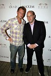 Jordan Rothstein and Noah Teppenberg  at the Maxim Magazine Party at Club Dune in Southampton, NY, Saturday, May 26th, 2007